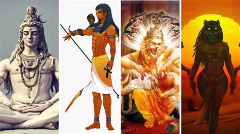how are gods similar to humans